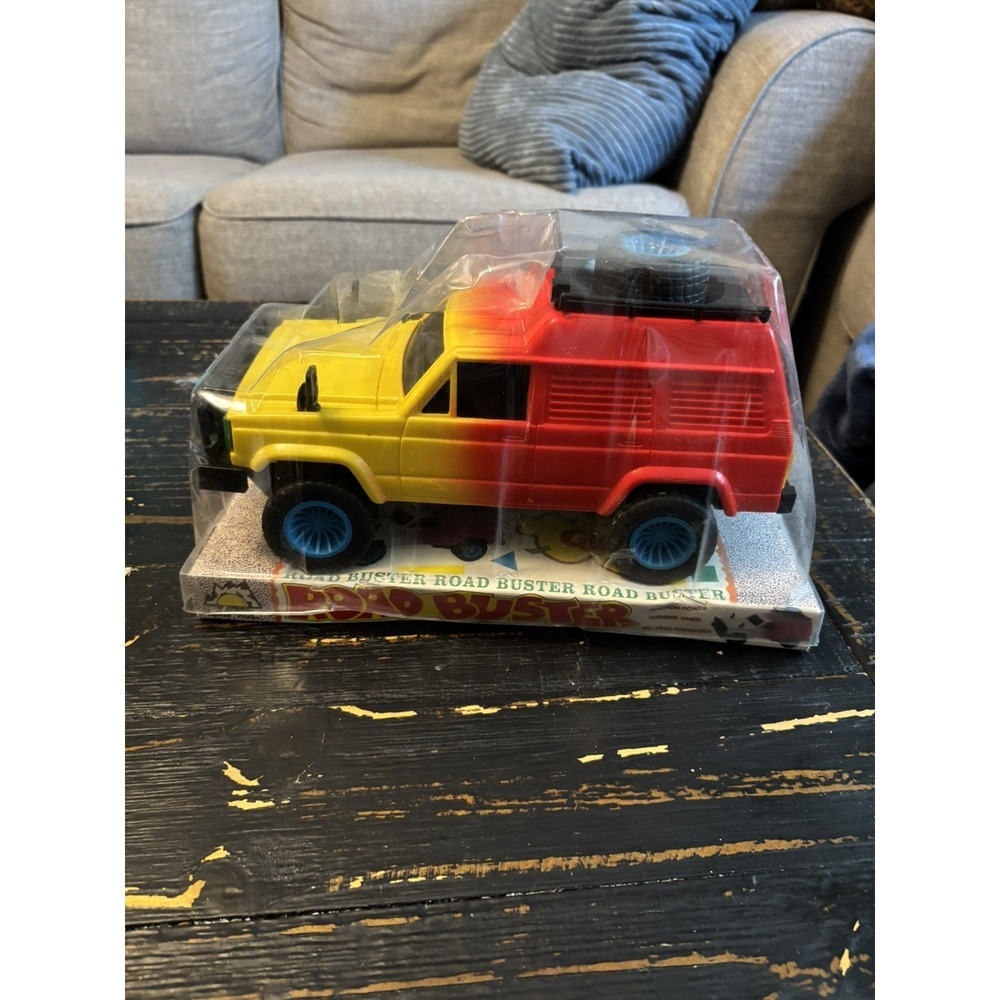 Vintage 1980s Road Busters Truck 4x4 New In Packaging